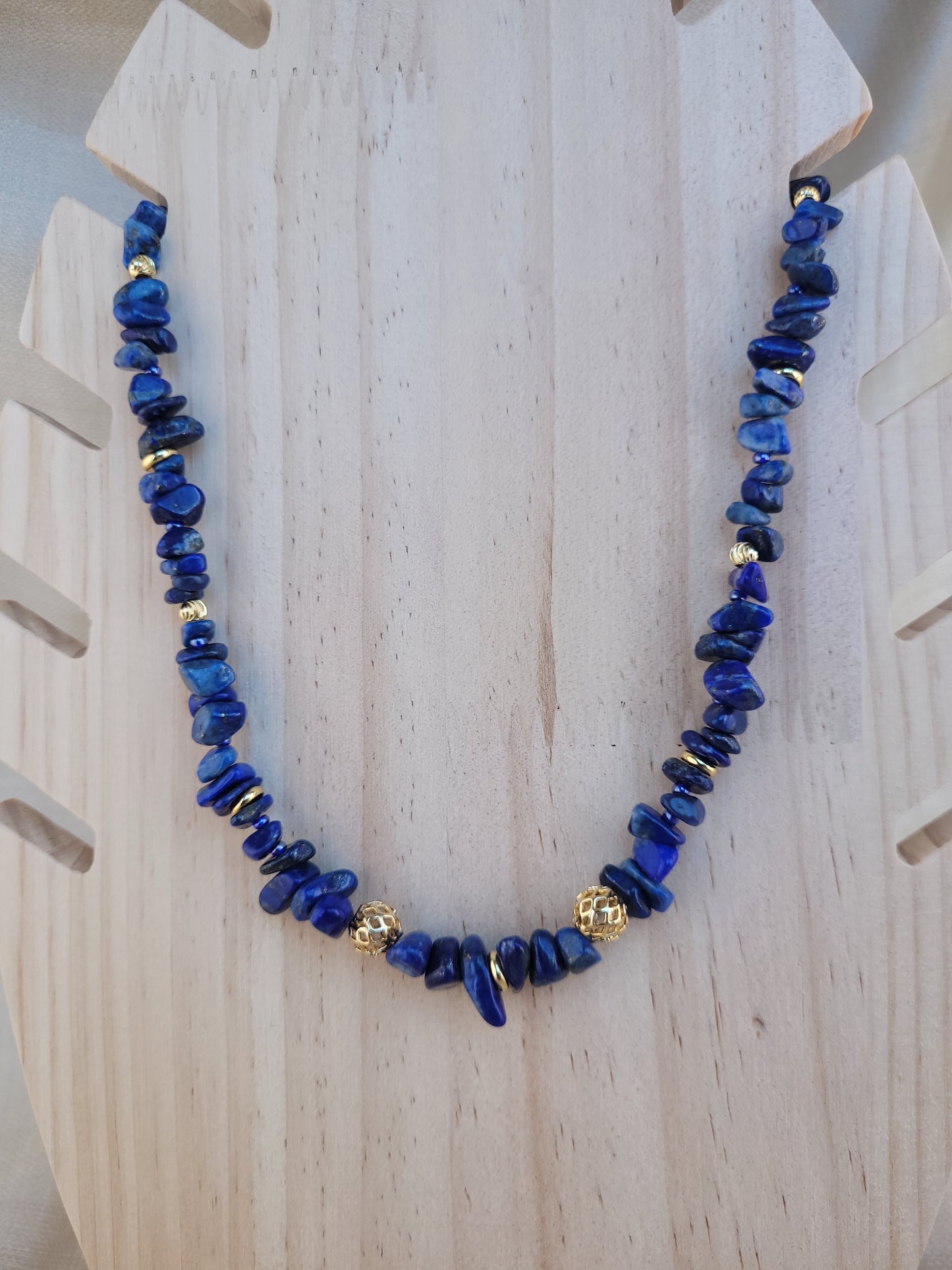 Collier recto verso Lapis Lazuri Sao Polo