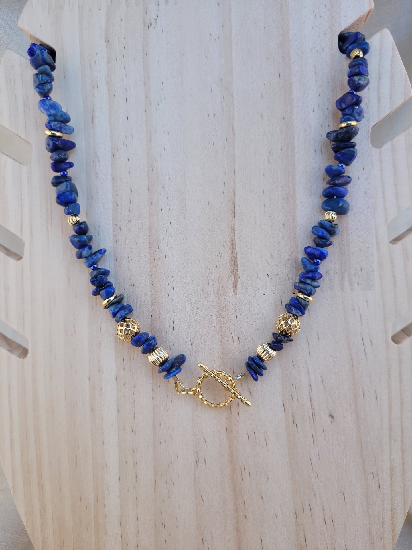 Collier recto verso Lapis Lazuri Sao Polo