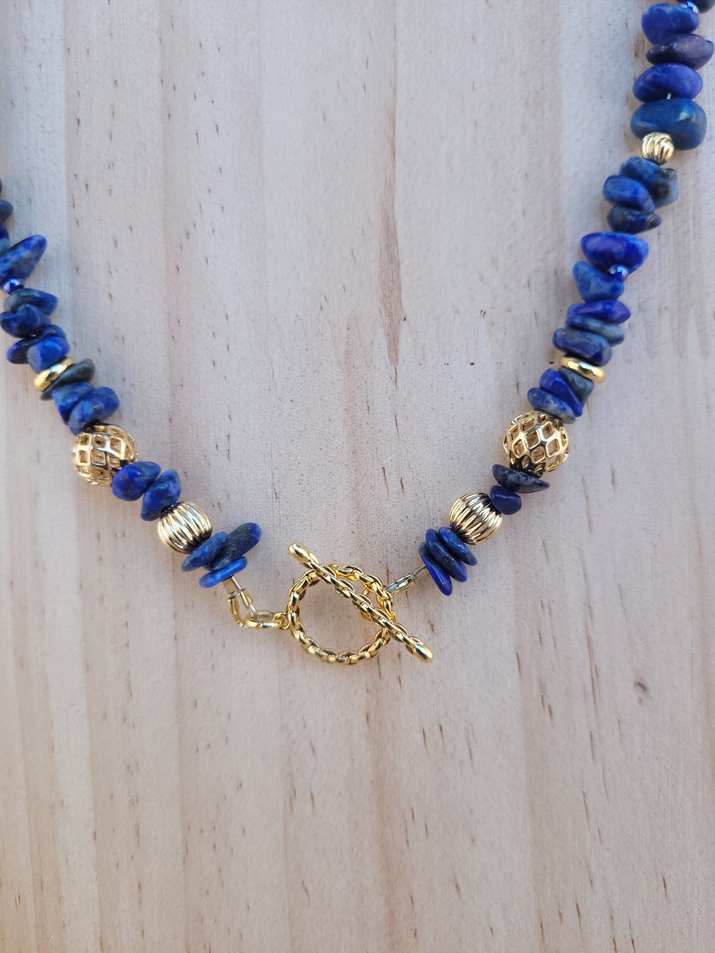 Collier recto verso Lapis Lazuri Sao Polo