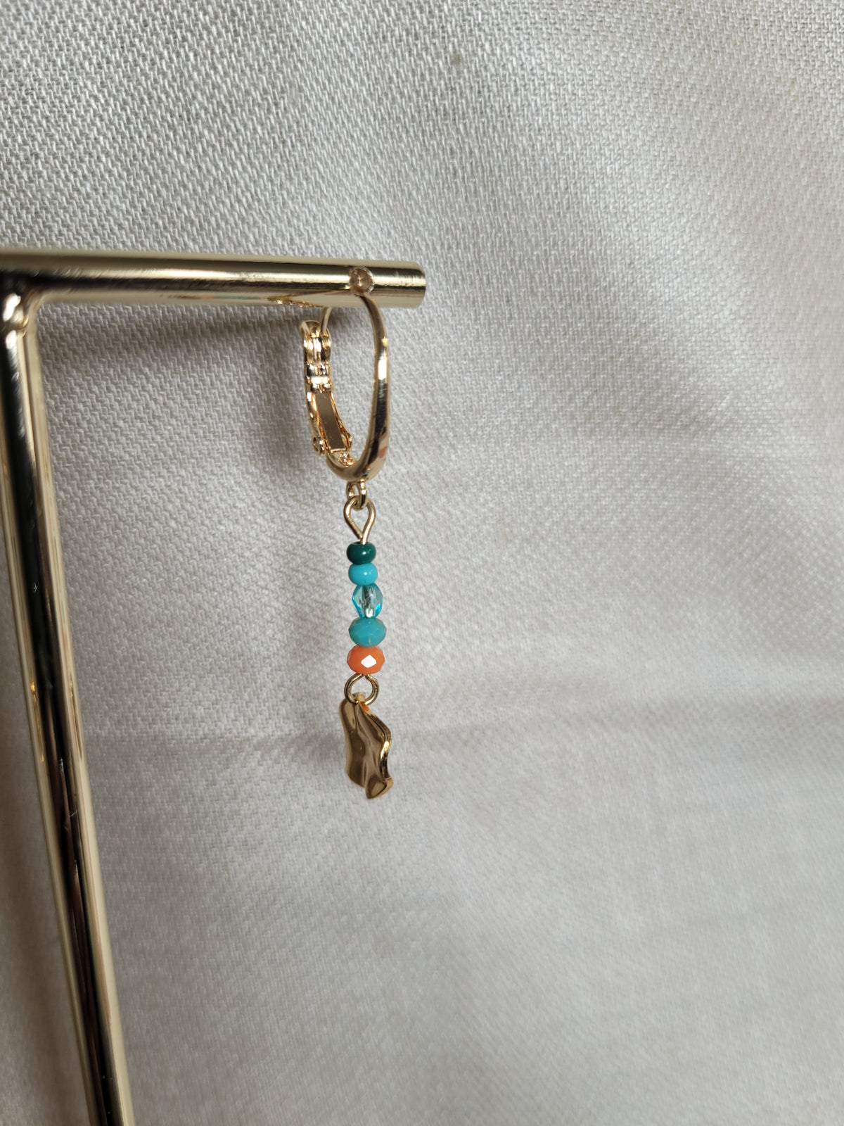 Boucles d'oreilles pendantes Turquoise Ranchi